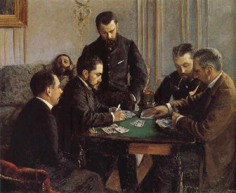 Gustave Caillebotte Card Germany oil painting art